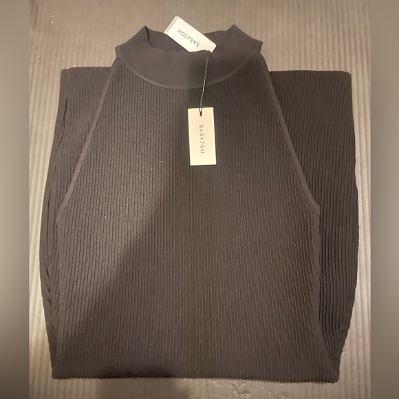 Babaton sculpt knit halter dress Aritza - Picture 1 of 6